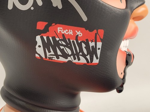 MASHKOW NYC X Sheisty Turbo Hood Fake Graffiti New York Face Figur - ohne Karton - Bild 12 von 14