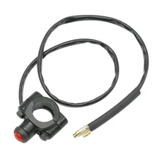 Universal Motorcycle Engine Stop Start Kill Switch Button Kit Pit Dirt Bike ATV
