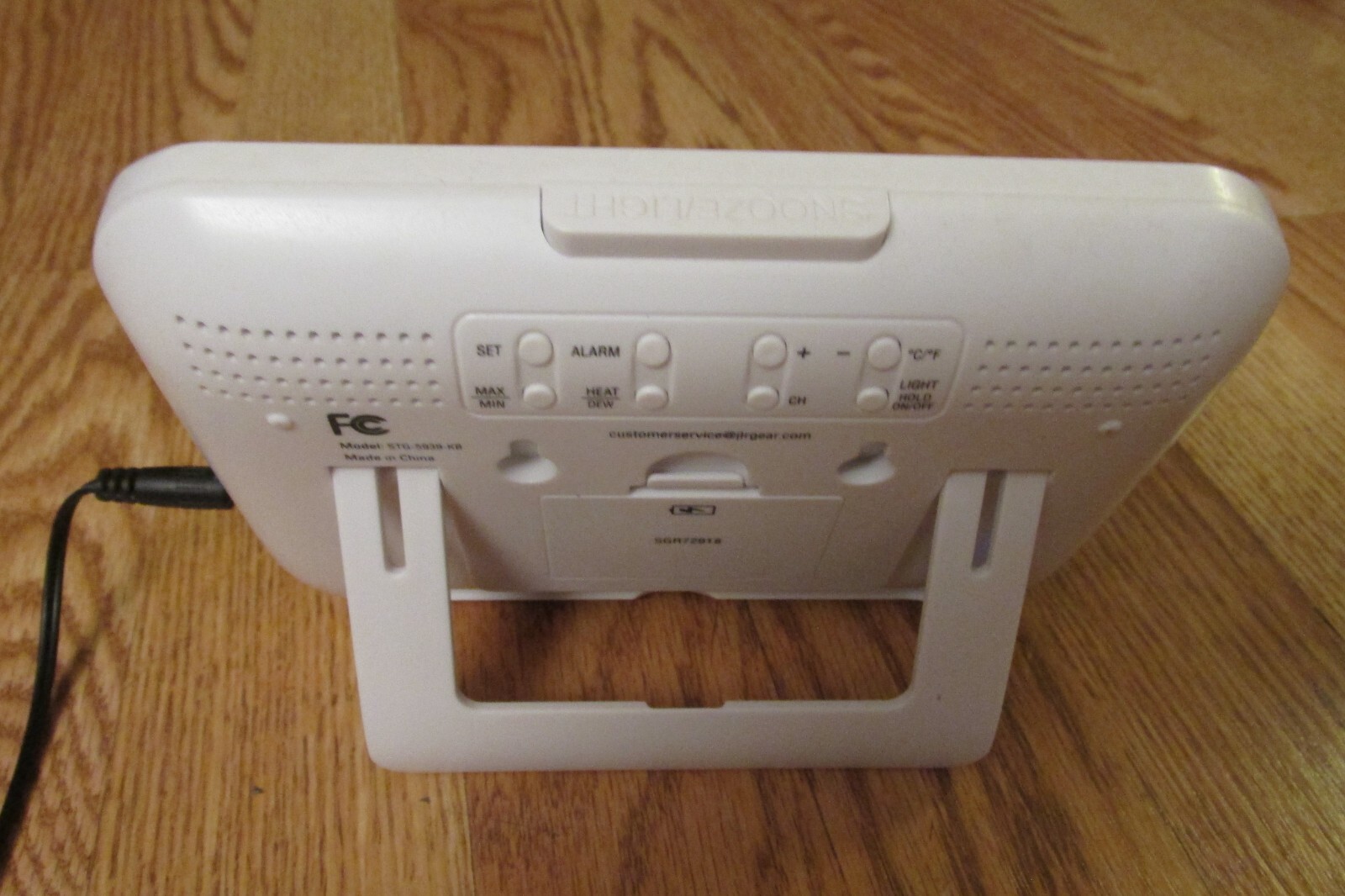 Smart Gear Indoor / Outdoor Wireless Weather Station STG5939KB eBay