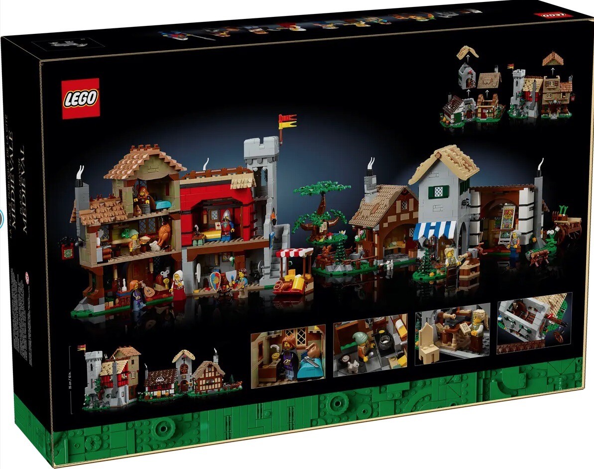 LEGO 10332 Medieval Town Square BNISB New AU