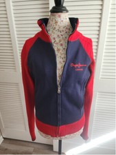 Rare vintage Pepe jeans sweater jacket