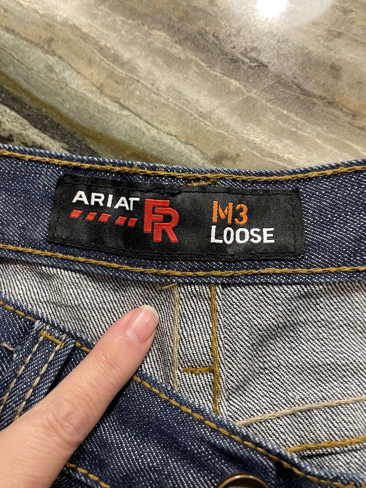 ARIAT M3 Loose Basic Stackable Straight Leg Jeans… - image 5