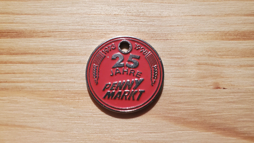 Einkaufswagen Chips - EKW - Korbchip - Penny: 25 Jahre Penny Markt Chip (#4)