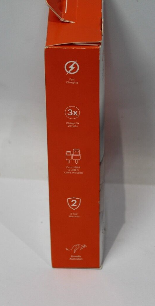 20000mAh Portable Power Bank with 3 USB Ports for Fast Phone Charging  
