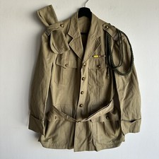 Indochina War French Colonial Army Of Africa Officer Uniform w/ Cap