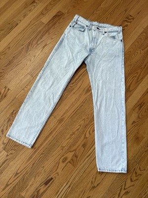 Vintage Reed St James Jeans Size 34x32 Acid Wash Straight Leg Cotton Grunge 90s
