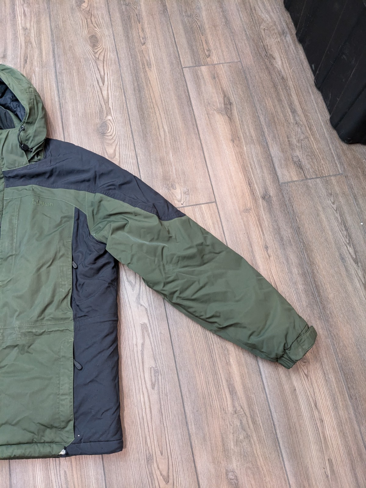 LL Bean Jacket Ripstop Nylon Thinsulate Quilted M… - image 5