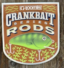 G-Loomis Metal Sign Crankbait Rods Series New!