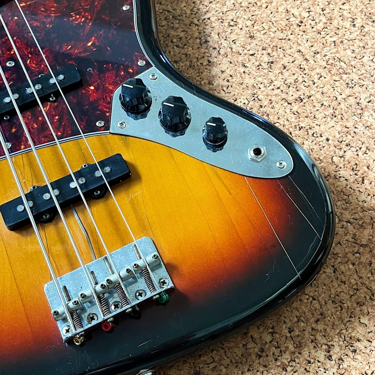 Electric Bass Guitar Fender JB62-60FL Sunburst 1989-90 Made
