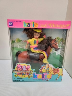 1993 Katie & Midnight Doll And Horse Kid Kore - Little Shenandoah Riding Club