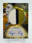 2025 Bowman Best University Football Gold Refractor Haynes King #JRA-HK
