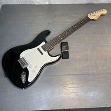 Squier By Fender Stratocaster Strat Rock Band Guitar Black GUITAR ONLY (Read)
