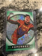 Fleer Brilliants Superman - Superboy #16 Green Kryptonite Parallel /499 Card