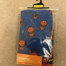 M&S Heatgen Marvel SPIDER MAN Thermal Top & Legging.  Medium Warmth Age 6 -7 New