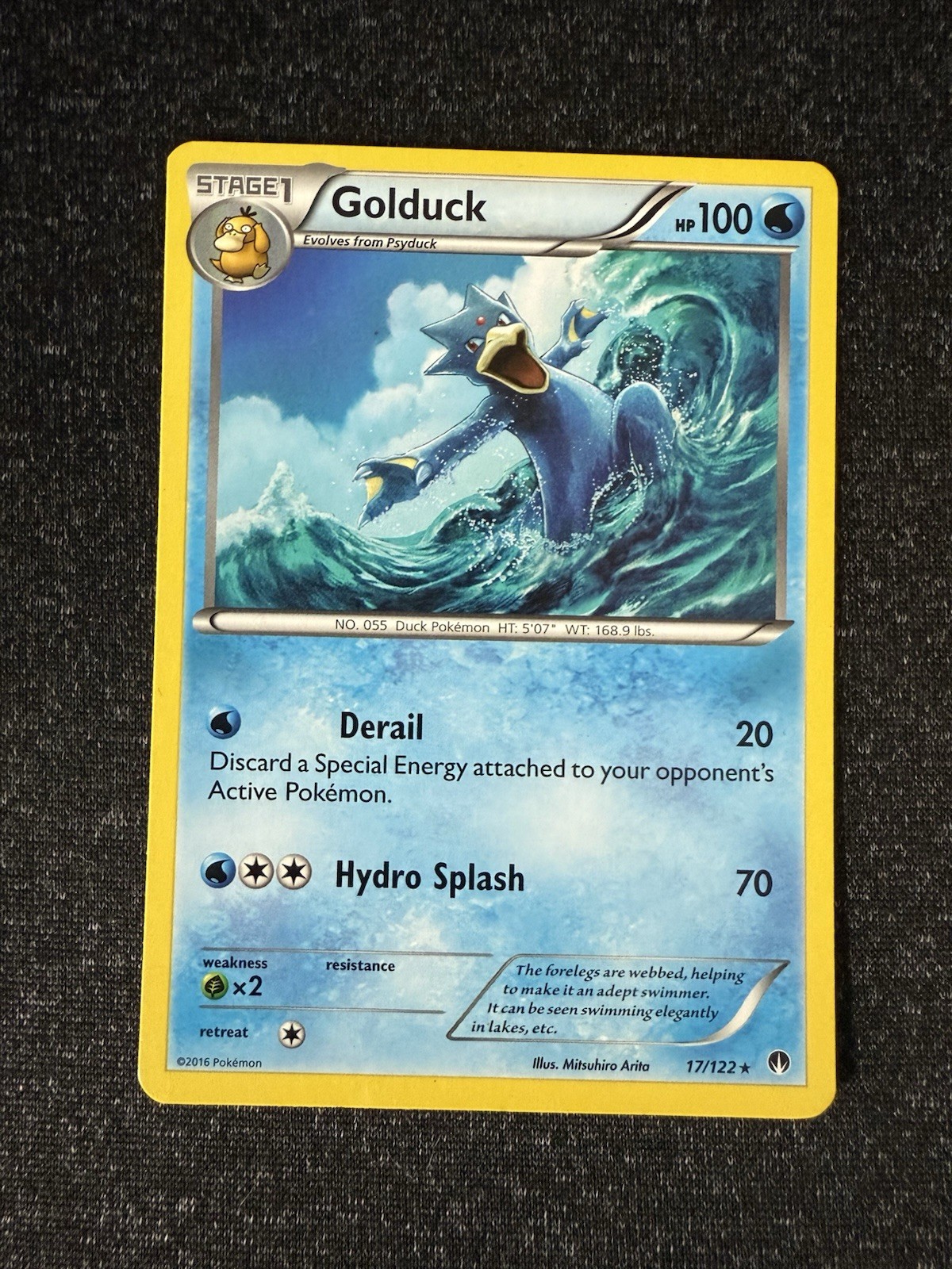 Golduck 17/122- BREAKpoint- Regular Rare- LP