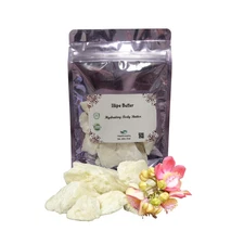 Illipe Butter 4oz Pure Natural Organically Sourced Cold Pressed Body Skin Hair