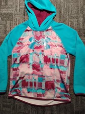 Under Armour Hoodie Sweatshirt Youth Size XL YXL Loose Fit Coldgear Blue