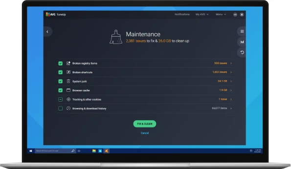 AVG TUNEUP 2026, 10 Devices | 1 Year for PC | Mac | Android - 5 Minute Delivery - Image 3 of 4