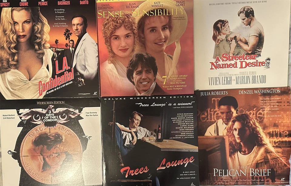 Lot of 20 NM Laserdisc ~ Drama / Crime / Classics Academy Award Winners ~ Listed - Image 3 of 4