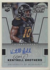 2016 Panini Prizm Collegiate Draft Picks Silver Kentrell Brothers #219 Auto m2c