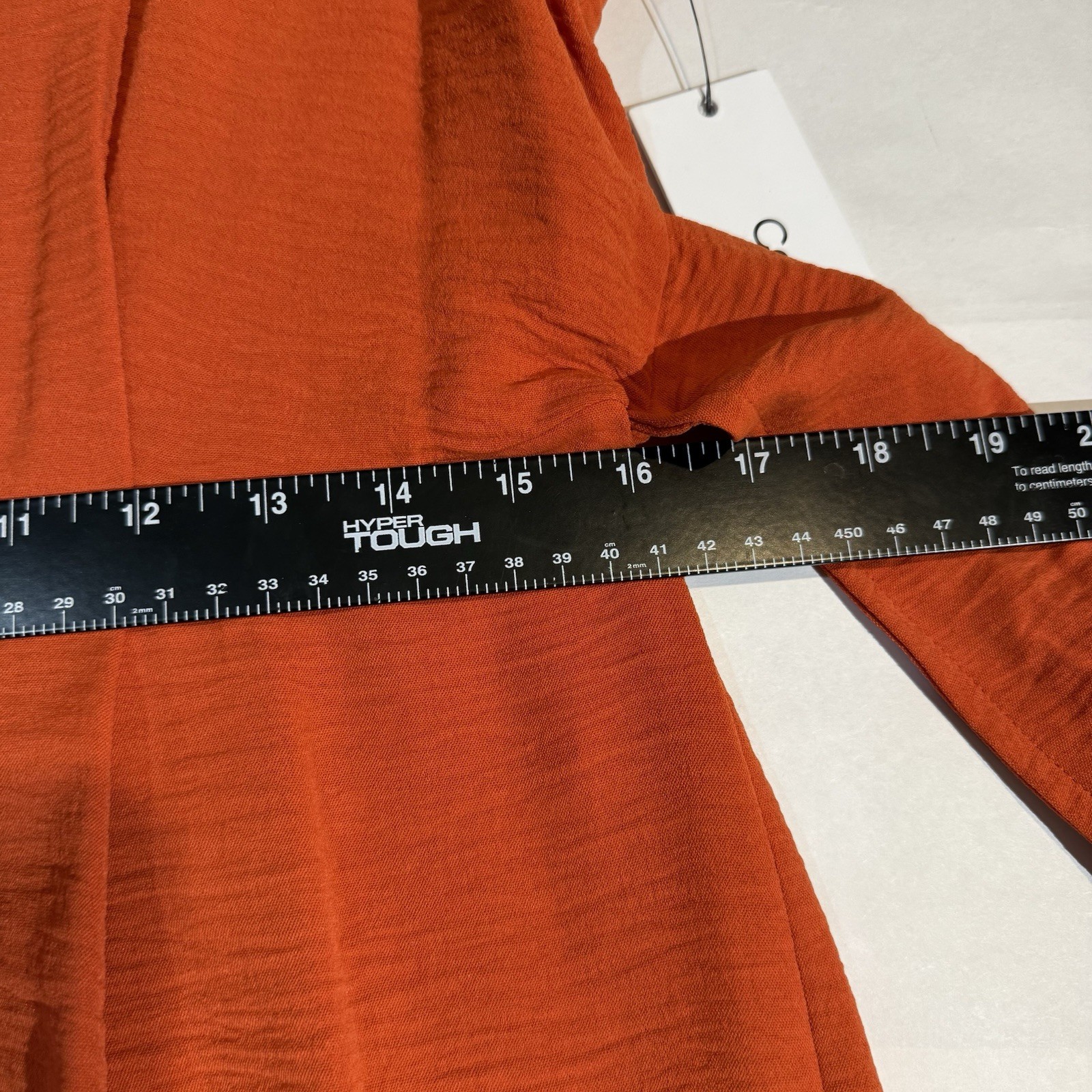 NEW! Calvin Klein Women's 8 Sleeveless Belted Commuter Jumpsuit Orange MSRP $139 thumbnail 12