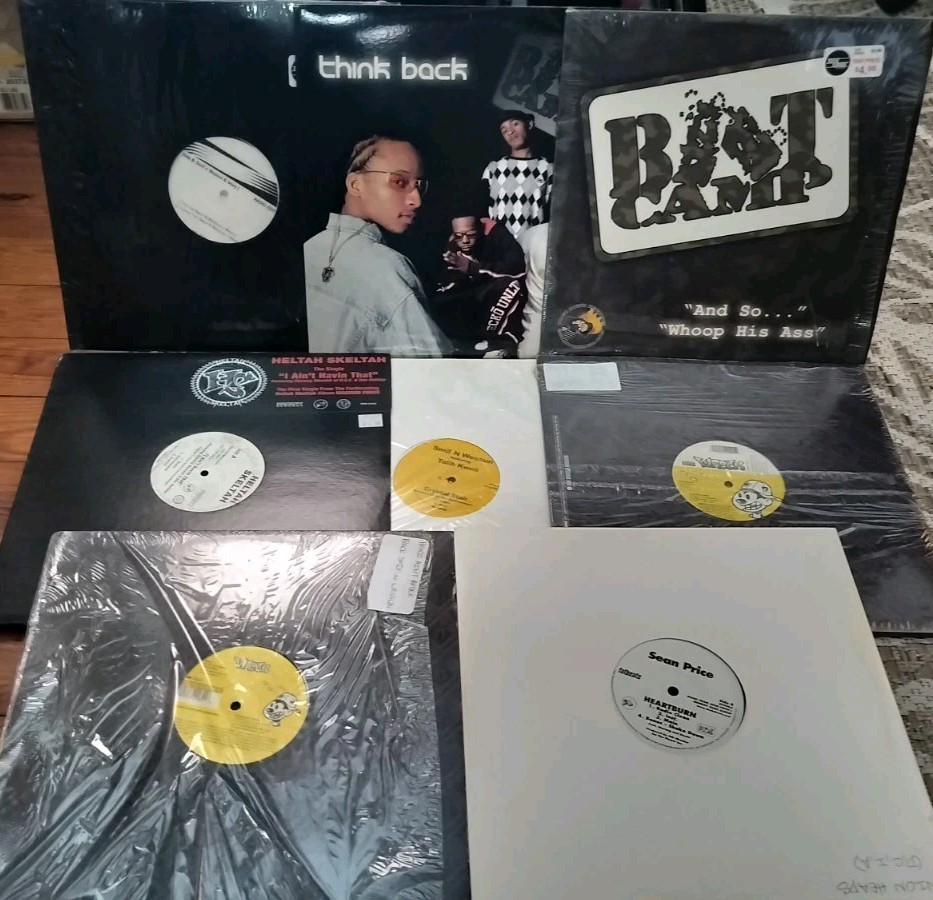 Boot Camp Clik Vinyl Lot of 8 Rap Hip-Hop 12