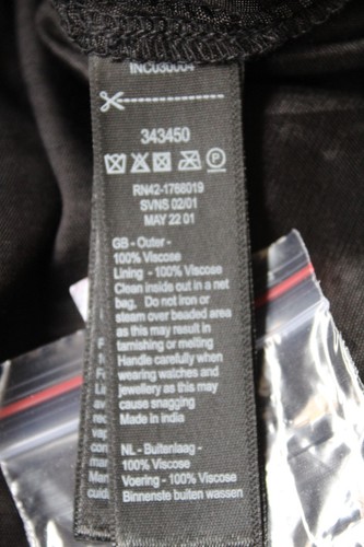 Black Monsoon Annalissa Sequin covered Midi Dress - size 8 - new - RRP £130 - Picture 9 of 12
