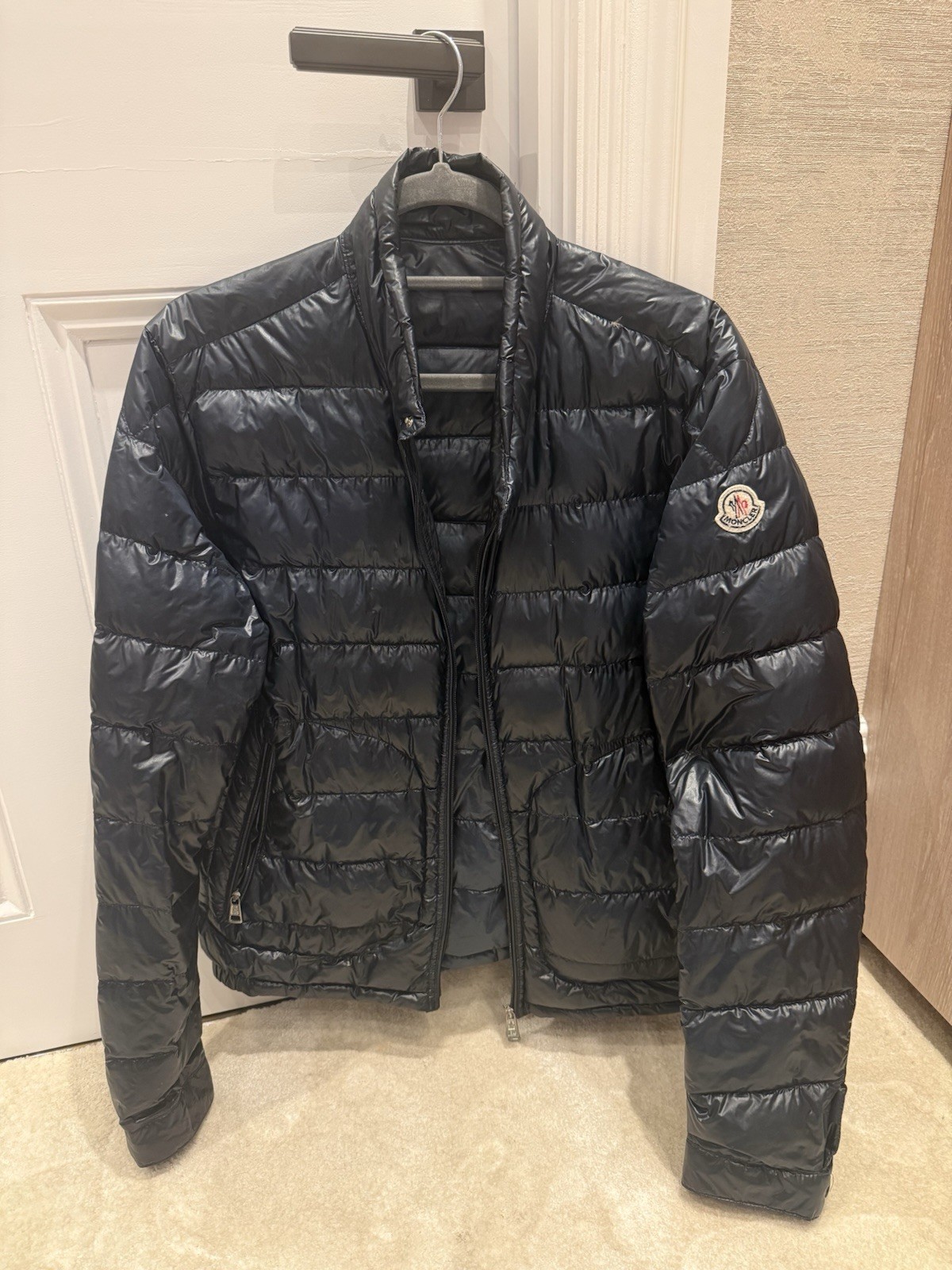 Men’s Moncler Navy Acorus Down Jacket - Great Condition - Size 2
