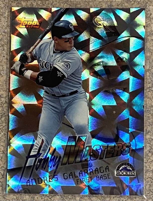 1997 Topps “Hobby Masters” Andres Galarraga #HM20