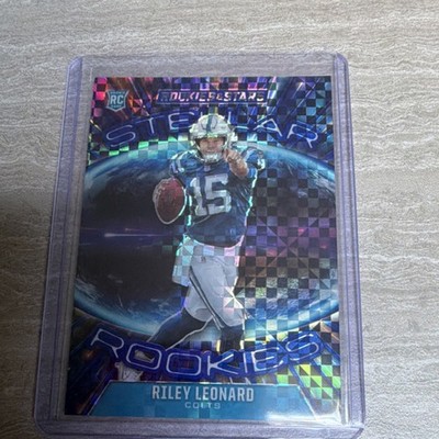 2025 Panini Rookies & Stars Stellar Rookies Riley Leonard #6 Colts Football