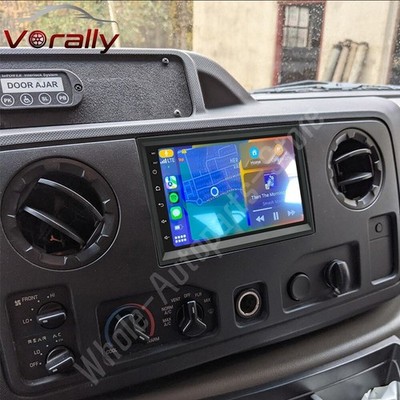 Para 2009-2012 Ford E250 7'' Wireless Radio Apple Android Carplay Auto 2+32G