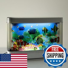 PTAHON Artificial Tropical Fish Decorative Moving Aquarium Lamp - Virtual Ocean