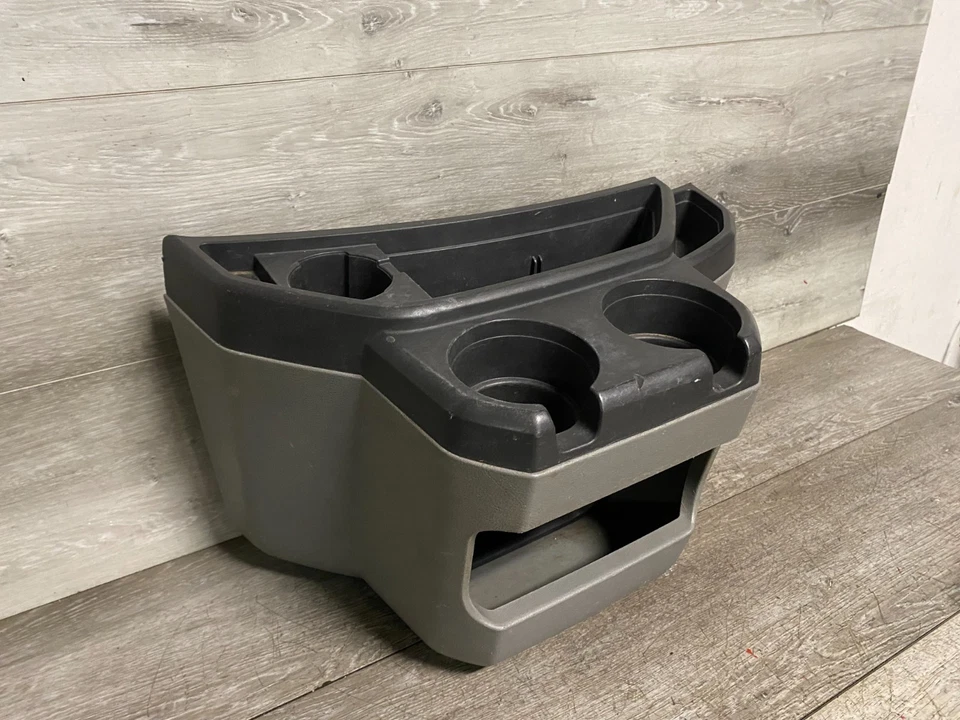 OEM FORD ECONOLINE VAN E150 E250 E350 E450 97-15 CONSOLA CENTRAL DELANTERA PORTAVASOS Foto 3 de 4