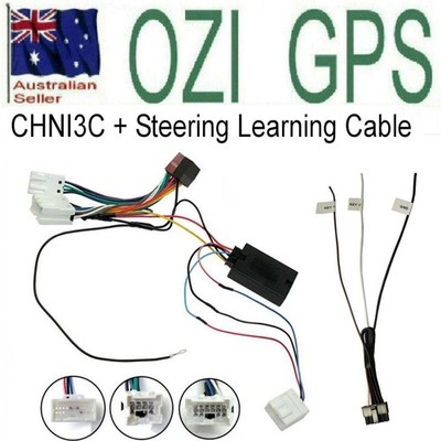 for NISSAN 350Z 2003-2008  STEERING WHEEL INTERFACE + LEARNING CABLE CHNI3C