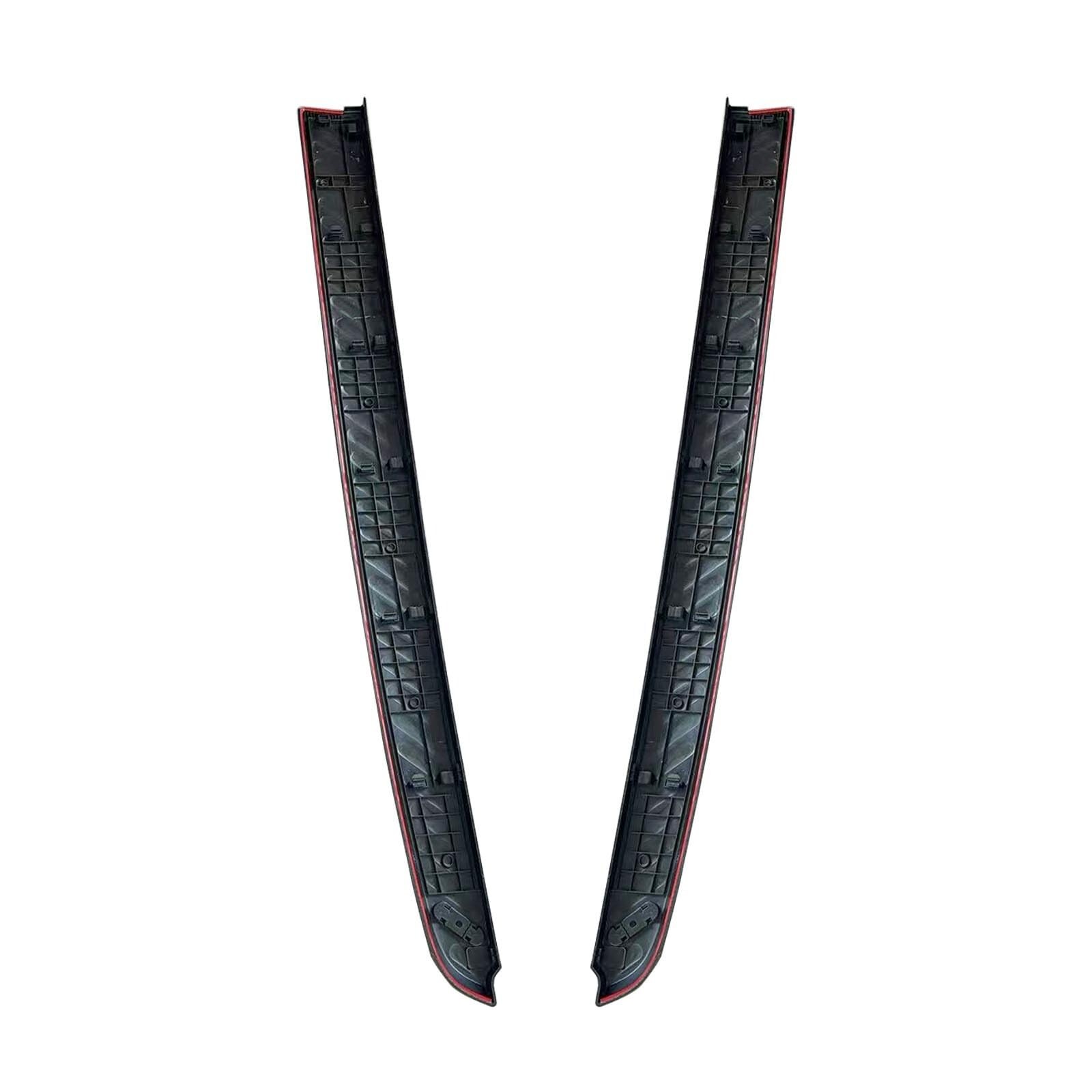 Pair Improved Bed Rail Cap Molding Set with Screw Cap Covers