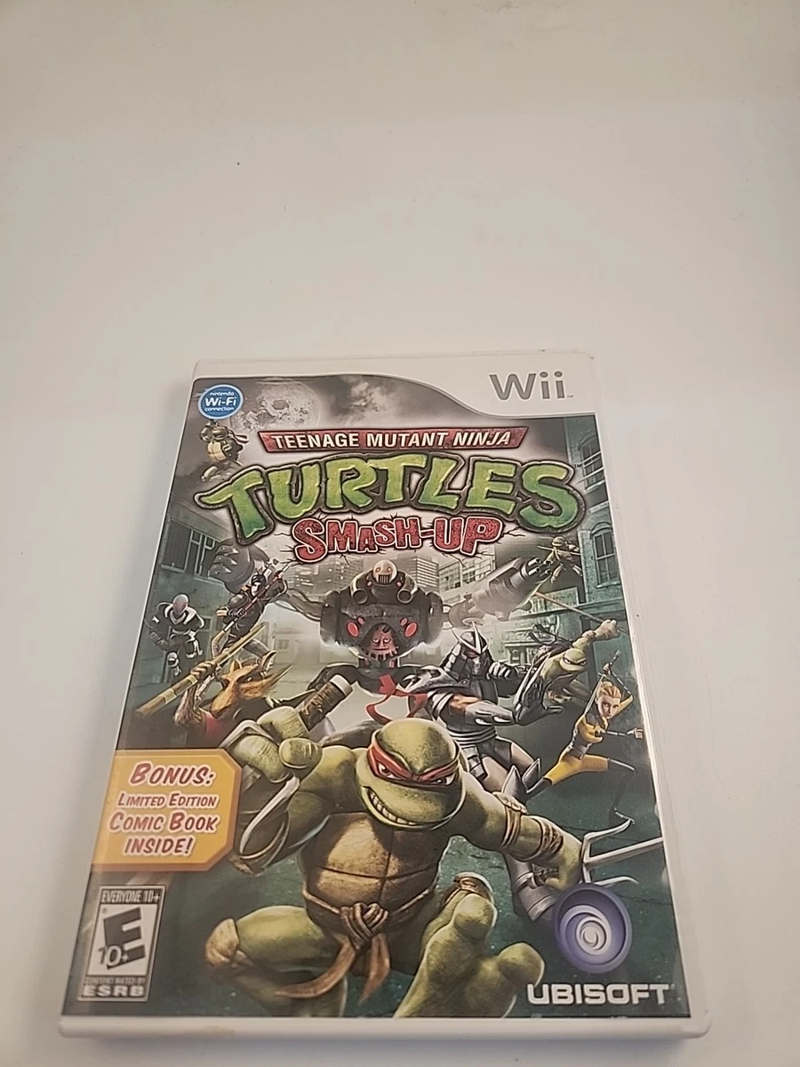 Jeu PS2 TMNT Turtles Smash Up *PAL* - Boîte, Notice Et CD En Bon état