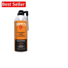 Hoppes 12 Oz Foaming Bore Cleaner - Effortless Copper & Powder Residue Removal