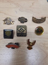 VINTAGE HARLEY DAVIDSON LAPEL PINS 90s VIETNAM VETS SOME ARE PRICEY* OCTOBERFEST