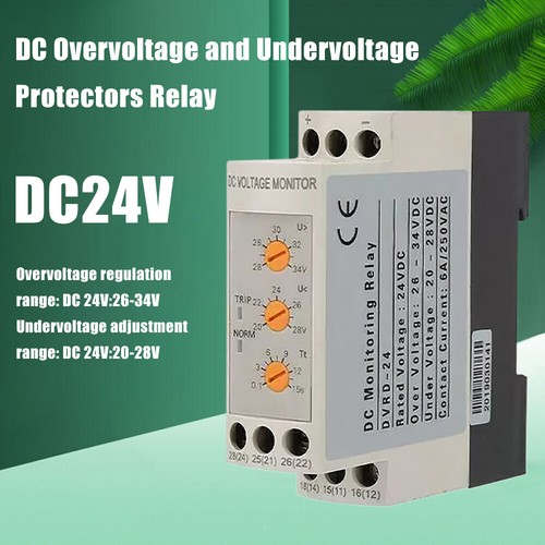 DVRD 12V/V24/36V/48V Low Voltage Surge Protection Relay over/under voltage - Afbeelding 4 van 33