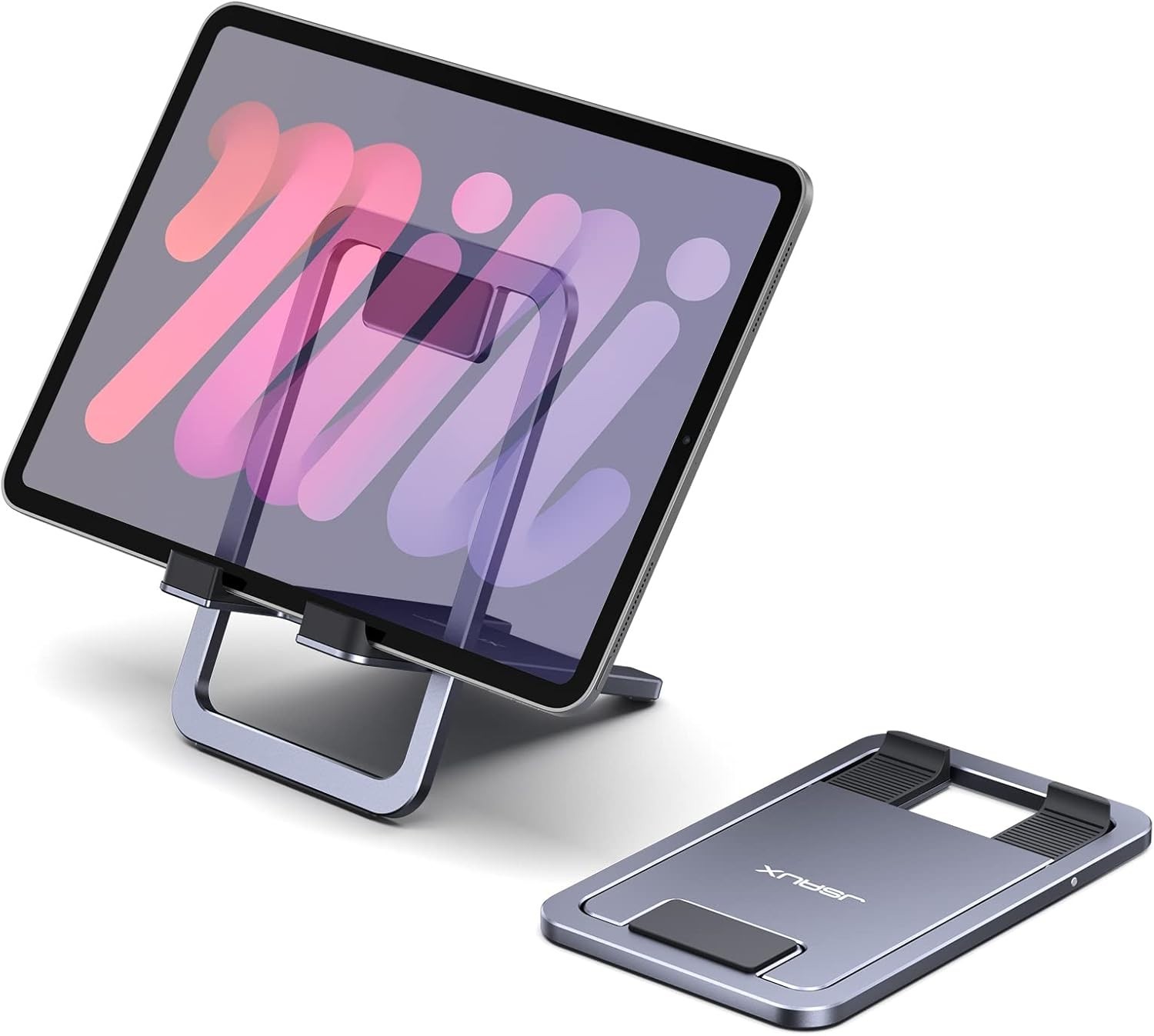 Universal Tablet Stand Portable Foldable Tablet Holder for Desk For iPad Mini