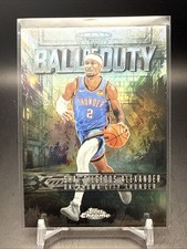 2025-26 Topps Chrome - Ball of Duty Refractor Shai Gilgeous-Alexander #BD-6