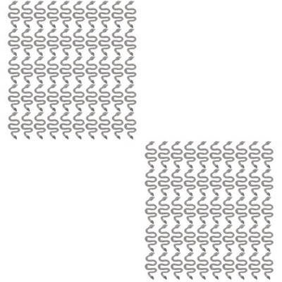 100 PCs Schlangennagelzauber 3d Schlangennagelbrand Dekoration Retro