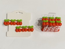 Cherry Hair Clip  Claw Clip Duo