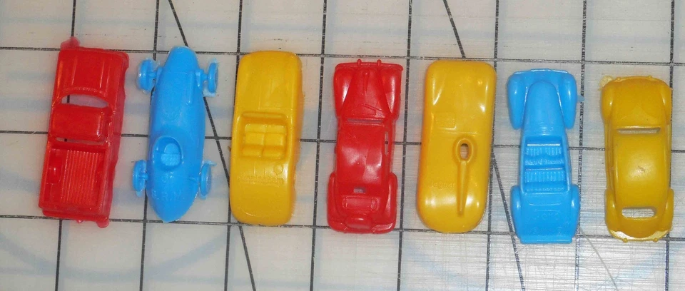 MPC Múltiples Fabricantes de Juguetes Caja Grande de Coches Pequeños 65 Plástico 2” Juguete 1977 No. 1040 Foto 4 de 4