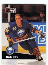Rob Ray 1991 Buffalo Sabres Card