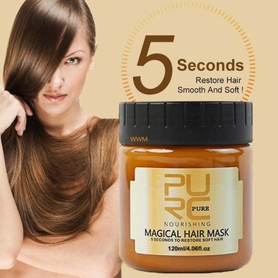 120ml PURC Magical Keratin Hair Treatment Mask 5 Seconds Repairs