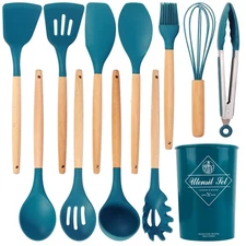 Keidason Kitchen Cooking Utensils Set, 12-piece Kitchen Cookware Non-stick Cookw