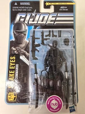 G.I.JOE PURSUIT of COBRA ( POC, 30th ): SNAKE EYES - NINJA COMMANDO - No. 1101