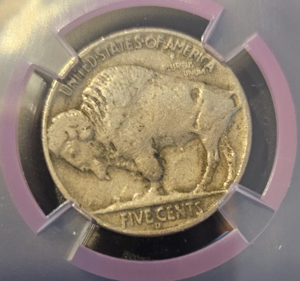 1937 D Three-Legged Buffalo Nickel NGC VF 30 ~ NGC Vaultbox Collection - Image 4 of 4