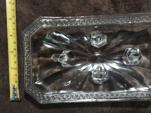 VTG Greek Key Imperial Glassware 4 Pc Set, No Chips, Cracks or Breaks XLNT COND! - Picture 7 of 24